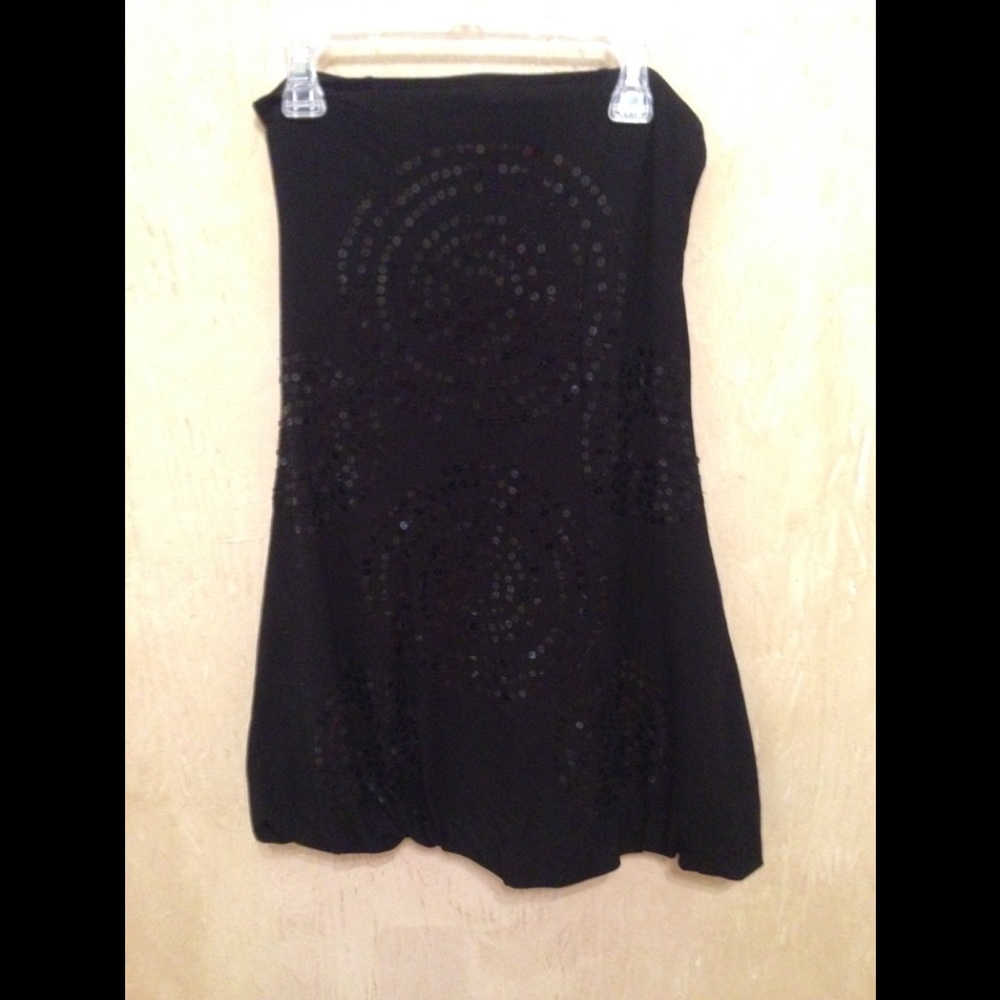 Strapless Girls Dress “Flowers By Zoe”